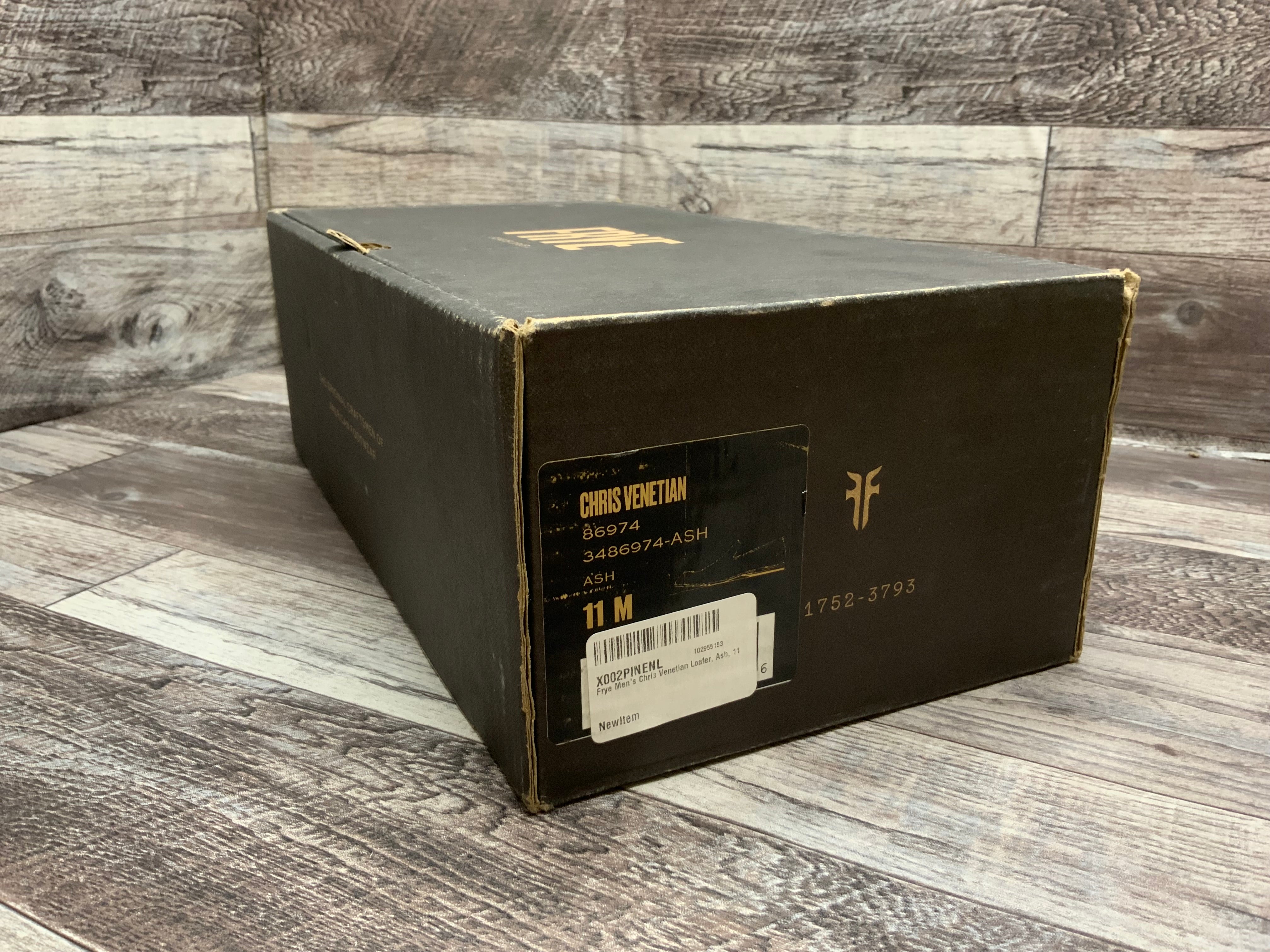Frye Men's Chris Venetian Loafer (Size 11, Ash) (8076302287086)